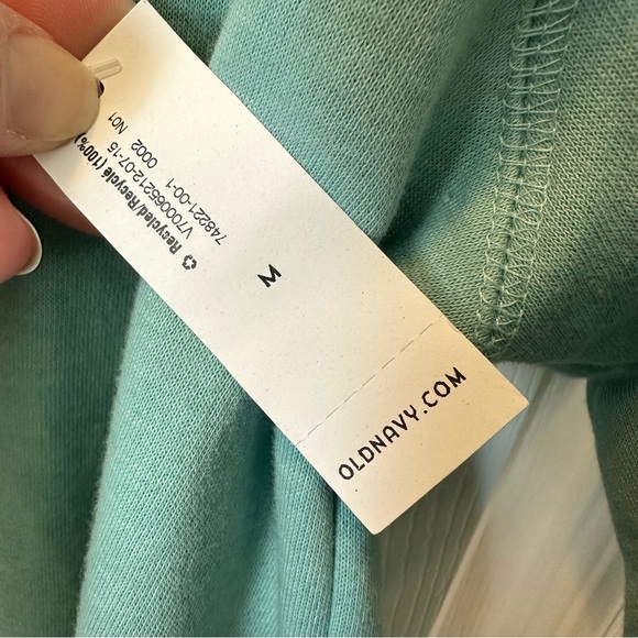Turquoise Hoodie BNWT! Old Navy logo - super soft and cozy 🩵 - Picture 6 of 9